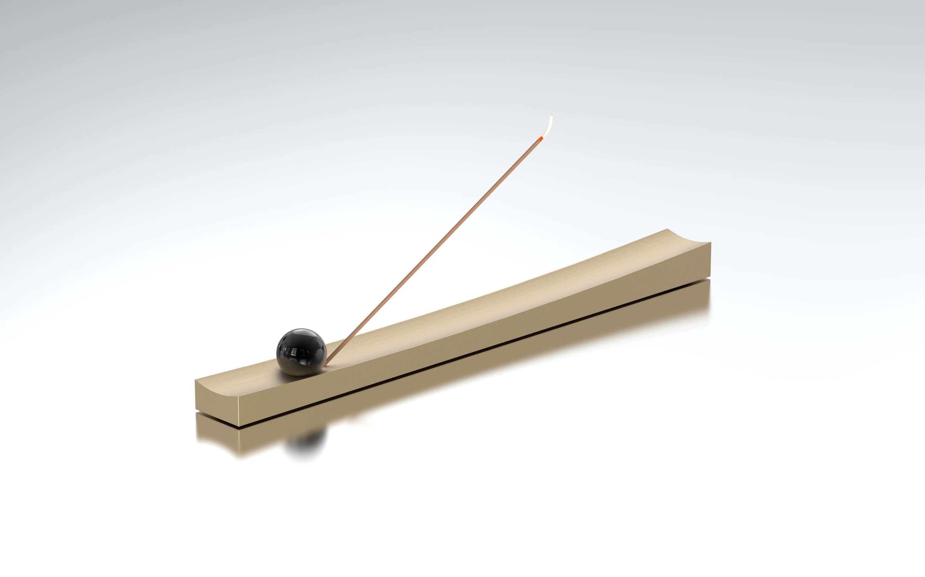 Aluminum Magnetic Incense Holder