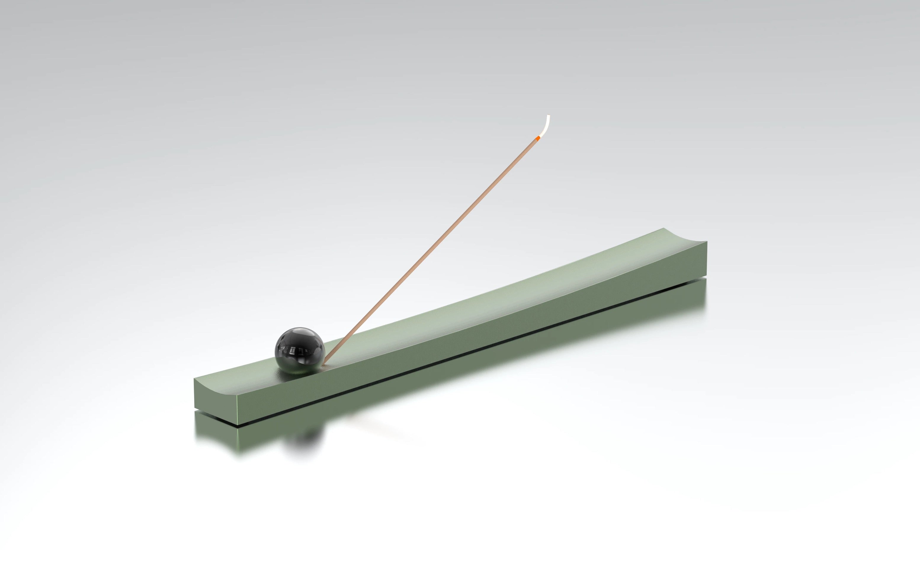 Aluminum Magnetic Incense Holder