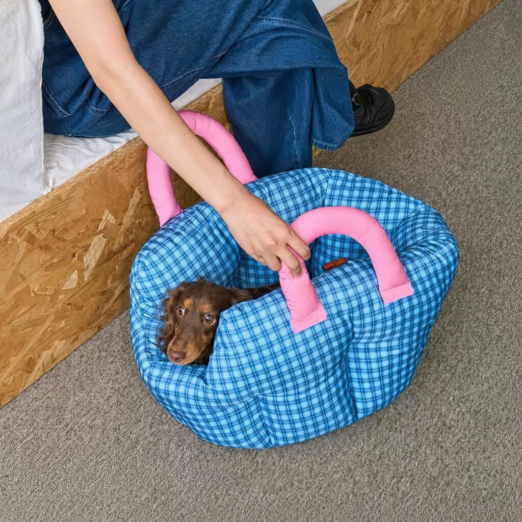 Basket Shaped Dog Carrier Car Seat