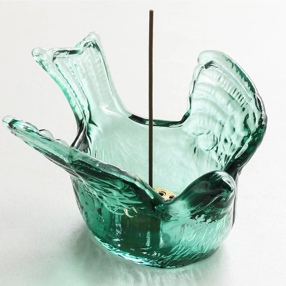 Bird Glass Incense Burner