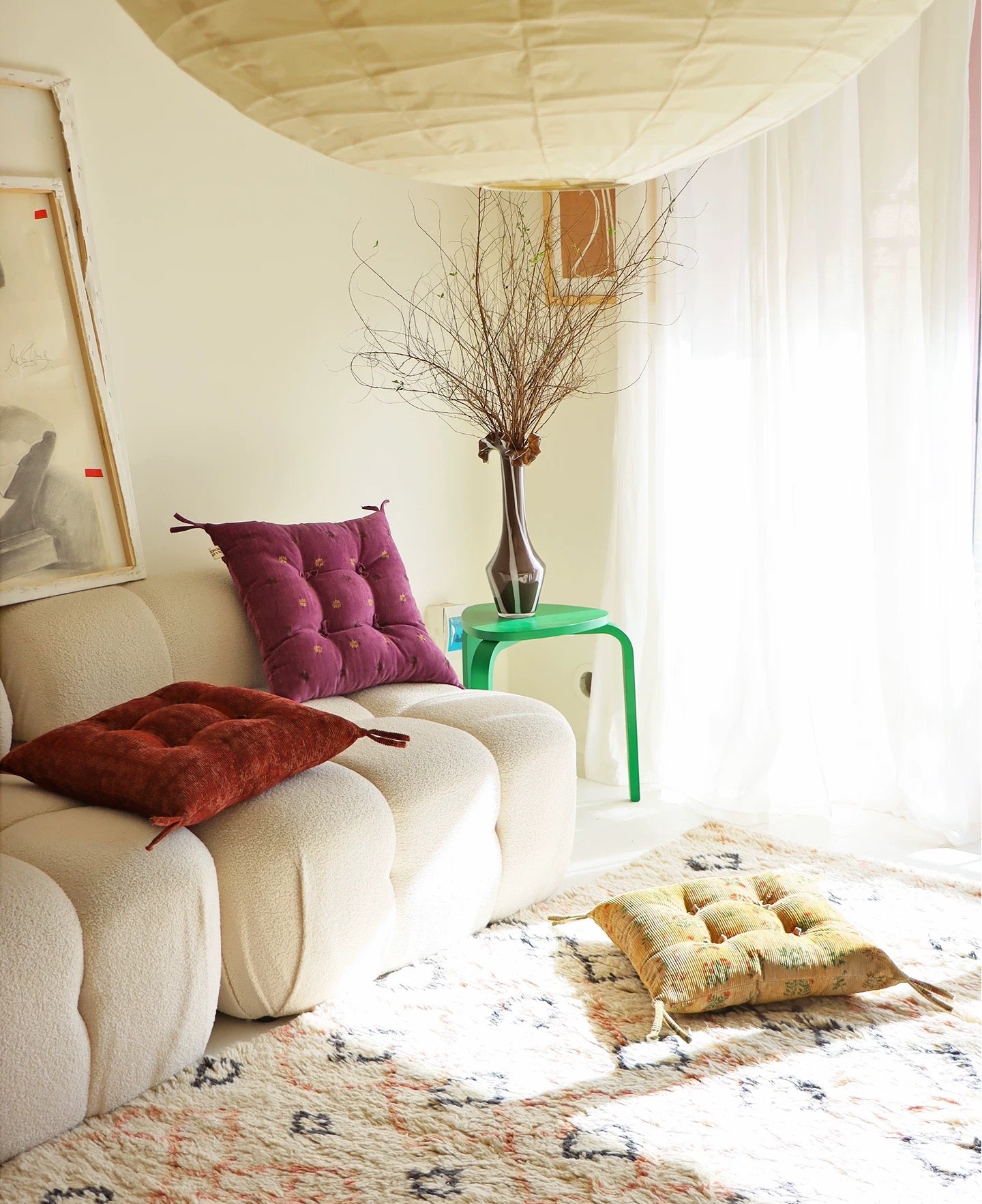Classic Corduroy Floor Cushion