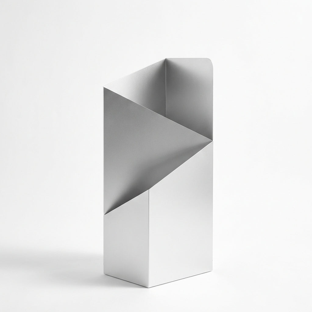 Geometric Aluminum Umbrella Stand