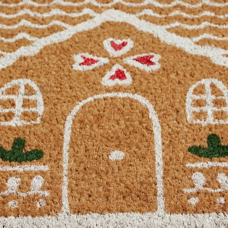 Gingerbread Coir Doormat