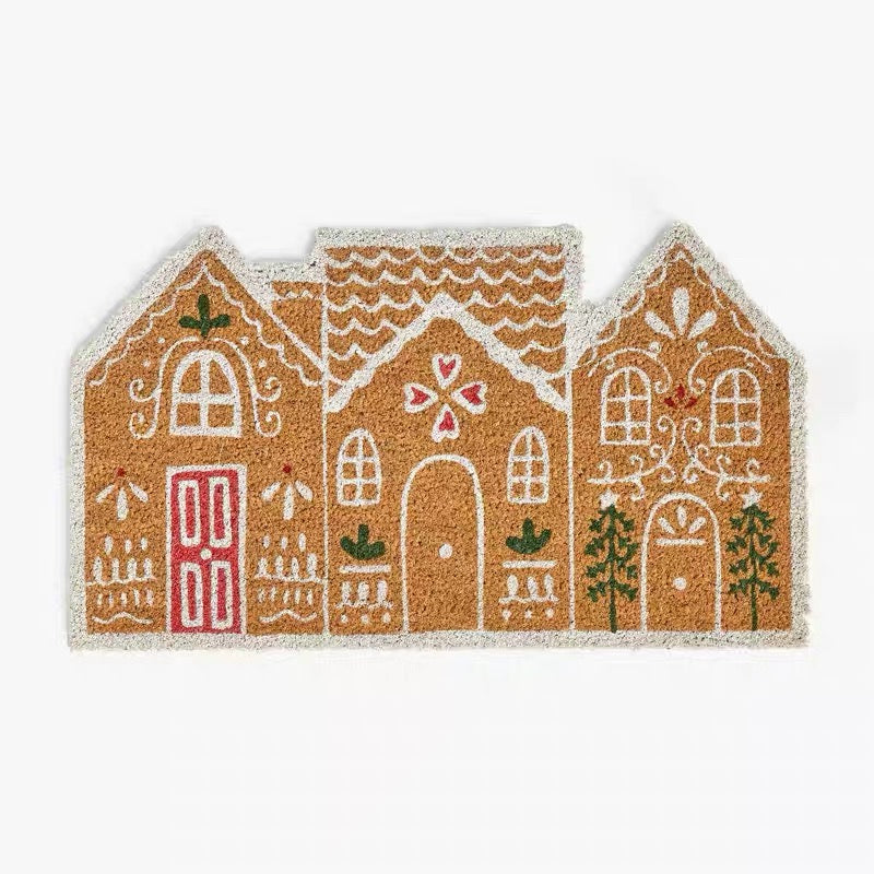 Gingerbread Coir Doormat