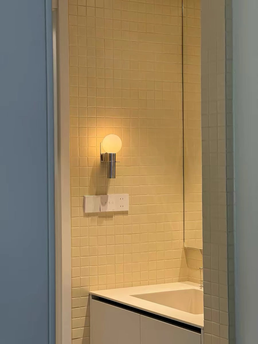 Rechargeable Wall Light Silver