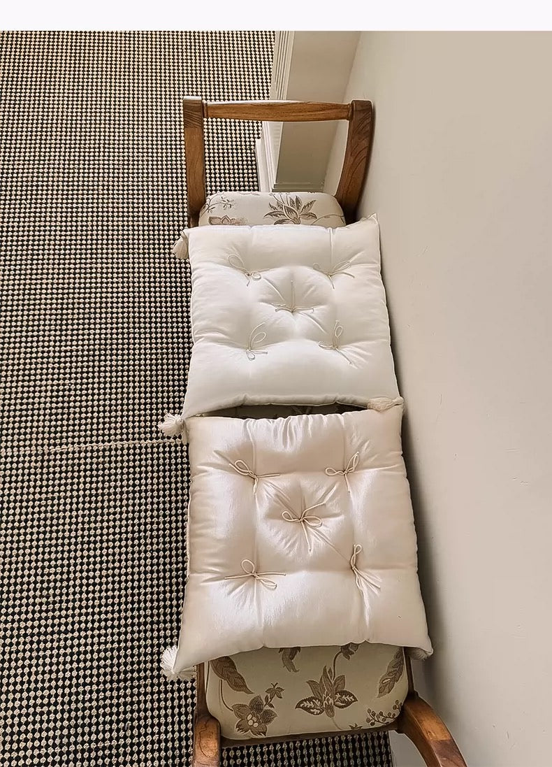 Luxury Silky Satin Floor Cushion