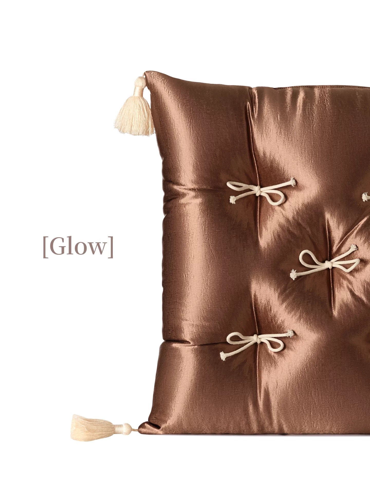 Luxury Silky Satin Floor Cushion