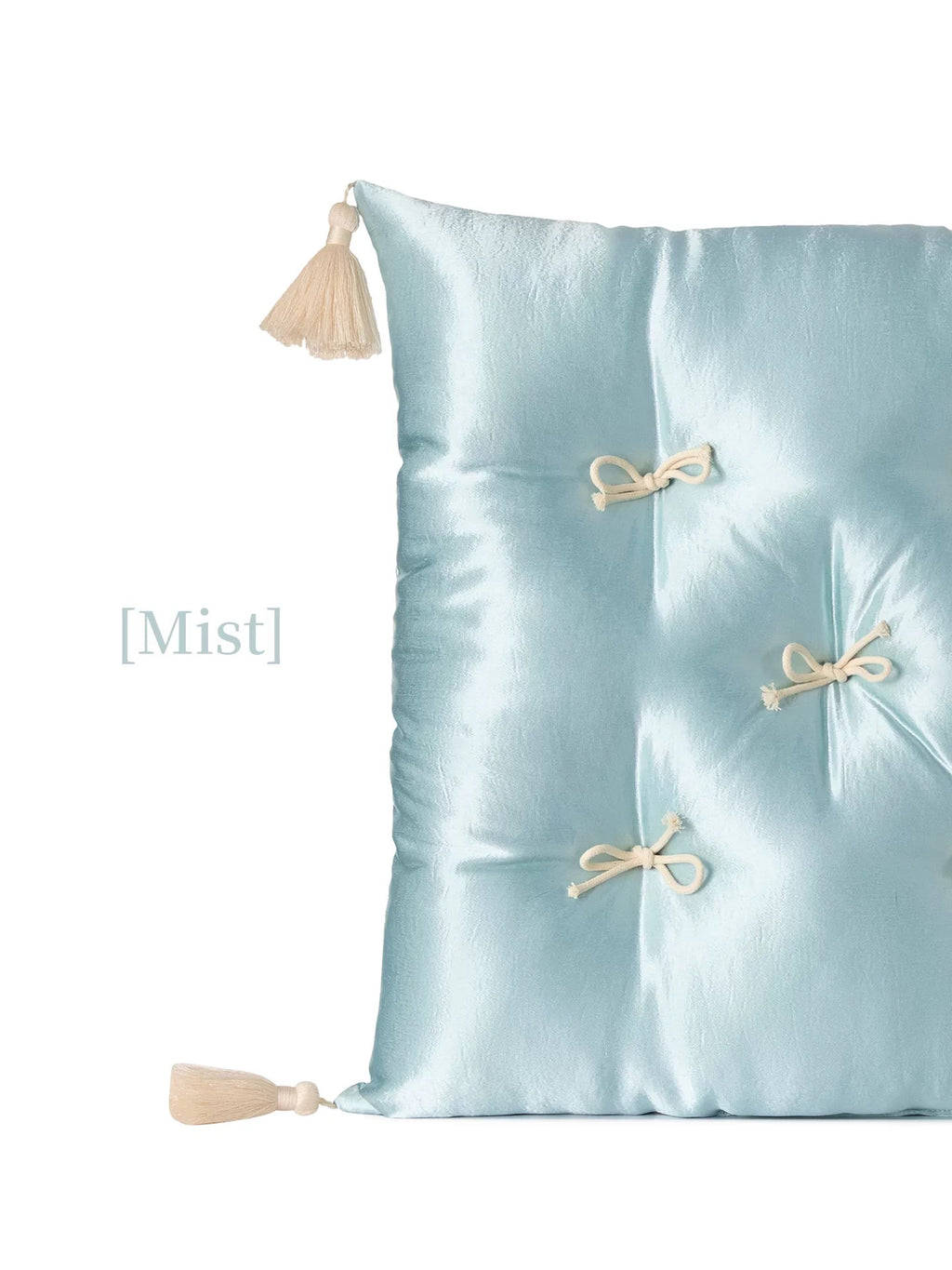 Luxury Silky Satin Floor Cushion
