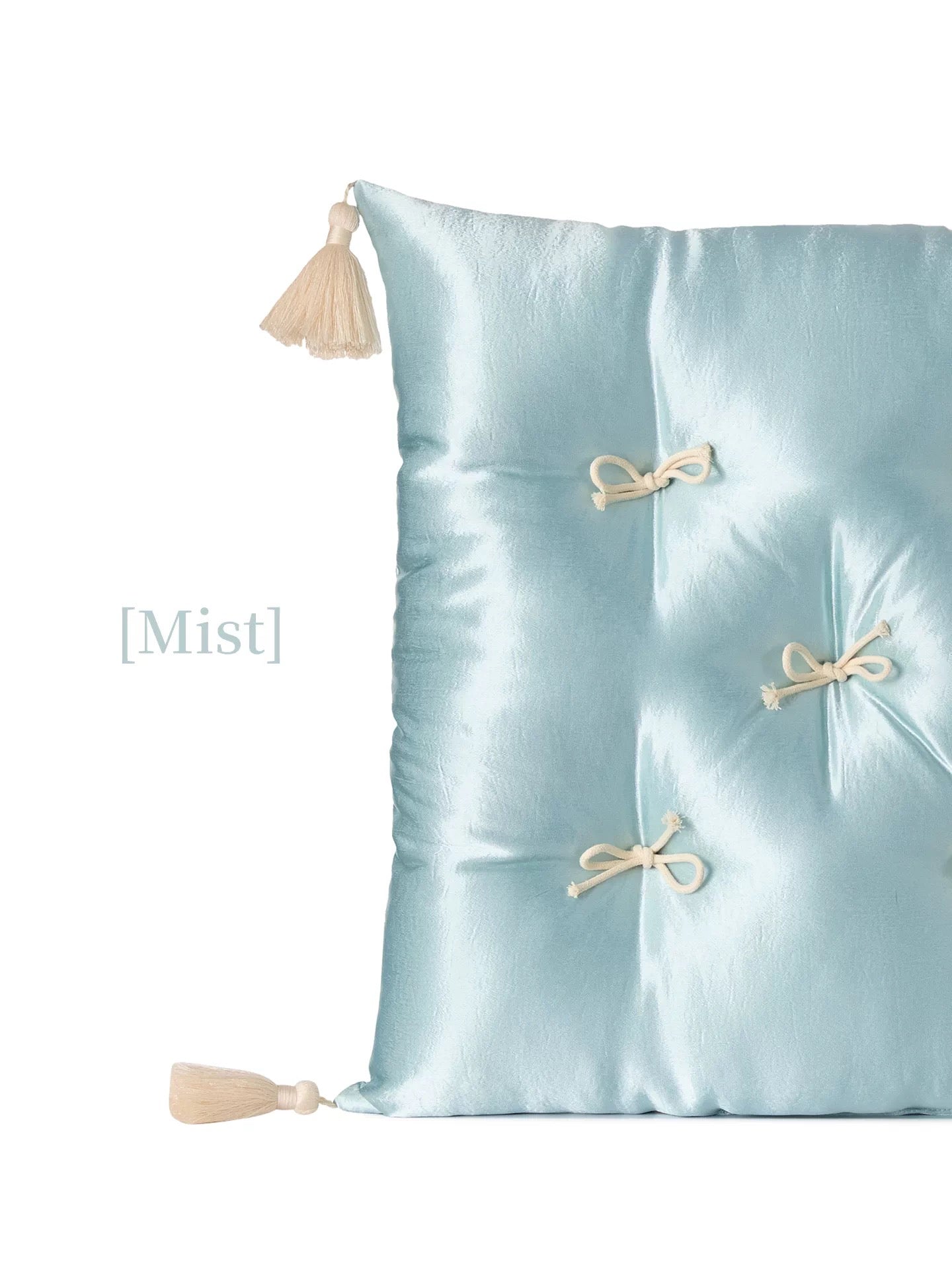 Luxury Silky Satin Floor Cushion