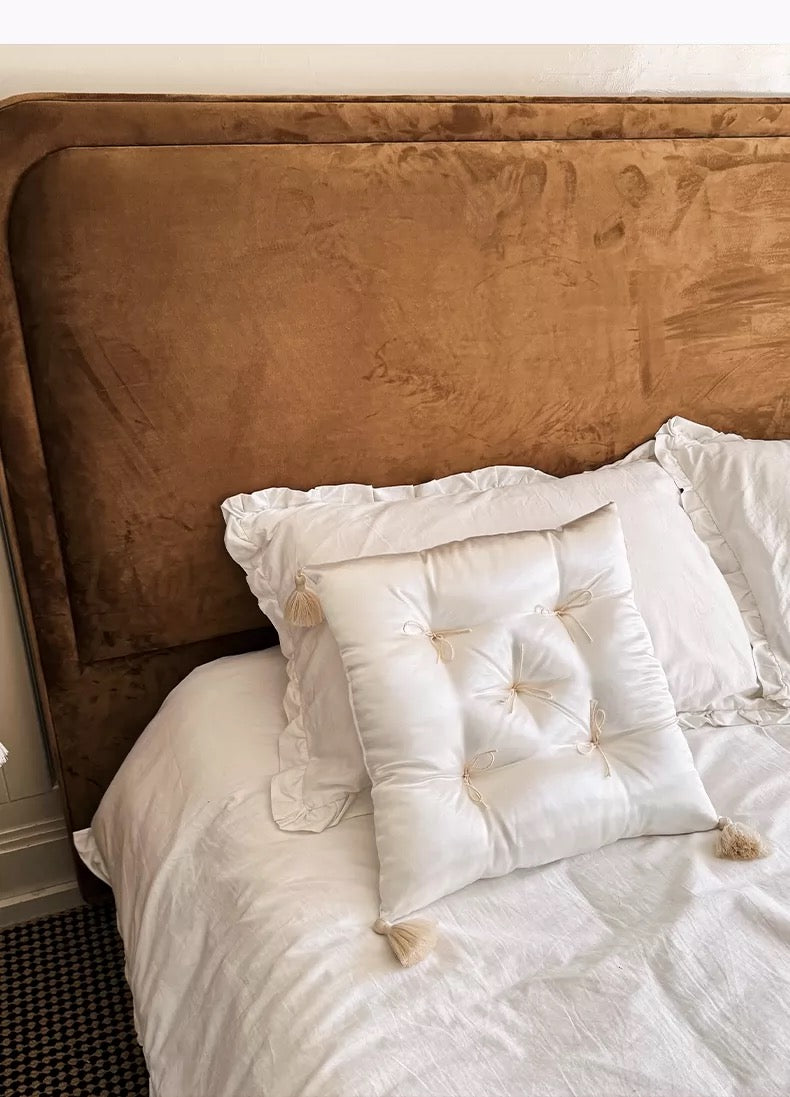 Luxury Silky Satin Floor Cushion
